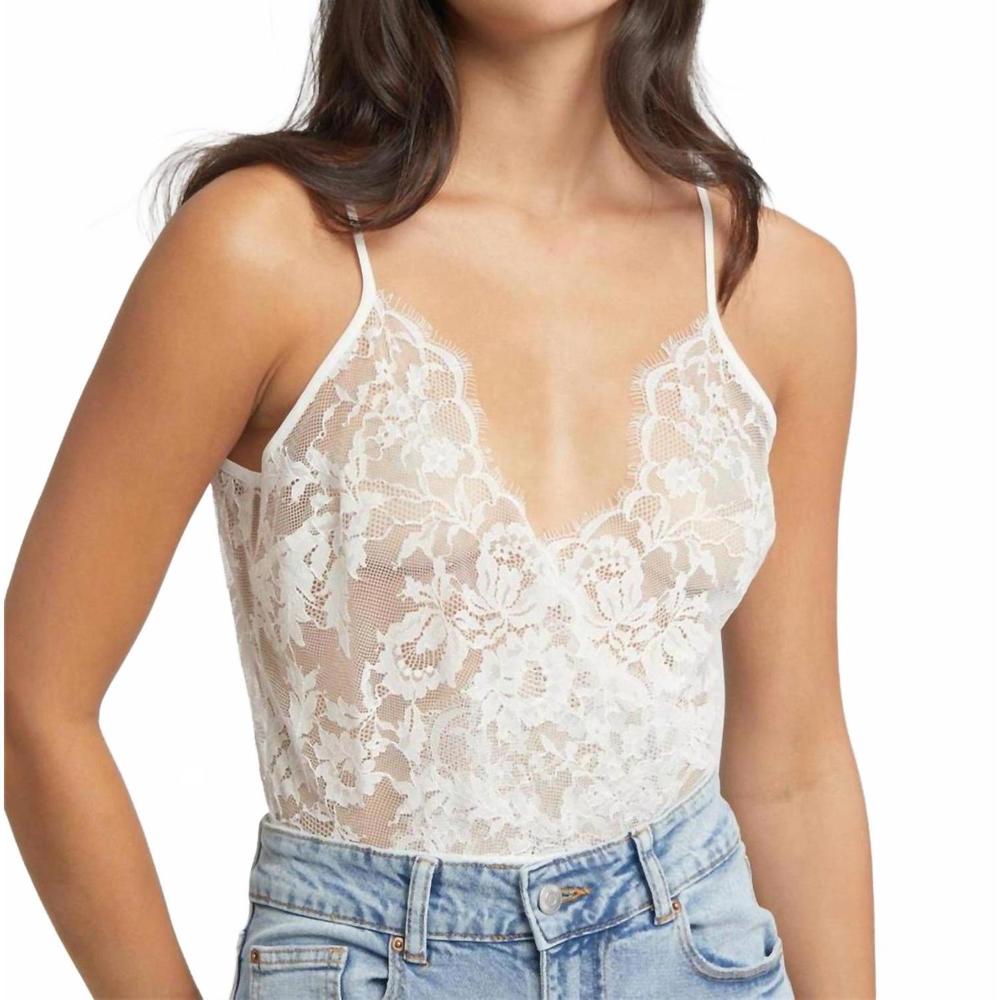 NEW RYA COLLECTION eleanor teddy top in white
